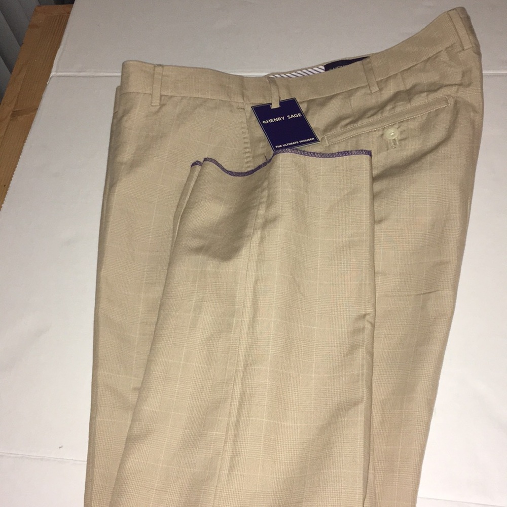 Henry sage dress jeans -38 NWT